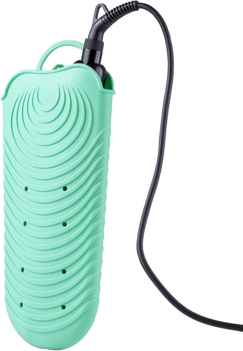 ZAXOP Silicone Heat Resistant Holder Mat Pouch for Flat IronCurling IronHot Hair Tools mintgreen