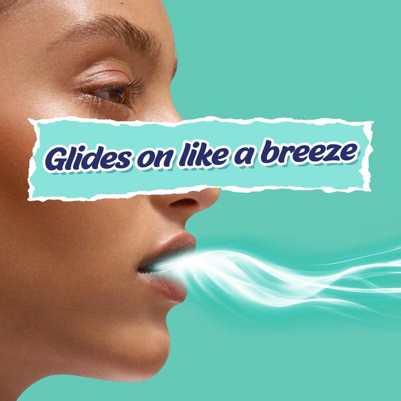 Mountain Breeze Oral Hygiene Mouth Freshener Sugar Free Spear Mint Flavoured Breath Strips (24 Strips Each Cassatte)-Pack of 1(3 Cassette) New - Image 4