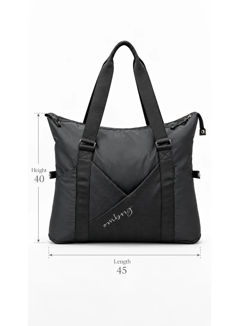 Waf Large Capacity Lightweight Tote Bag for Travel Gym Daily Use