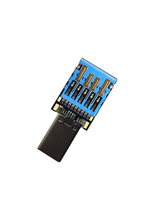 Long-term Supply Of Memory Card U Disk Chip UDP 2.0 3.0 Long And Short Black Colloid Universal TYPE-C Tf Card-Color:Short Black OTG 3.0 TYPE-C-Capacity:16GB  - Image 1