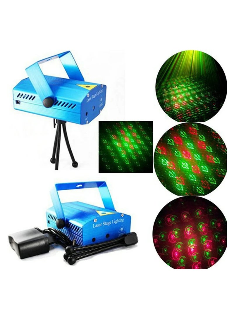 Generic Mini LED Laser Projector Stage Light Multicolour  - Image 2