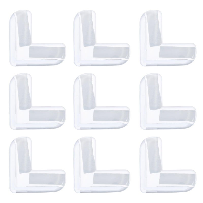 20Pcs L Shaped Corner Covers Safety Bumper Guards Thickened Edge Protectors For Furniture Tables - Image 2