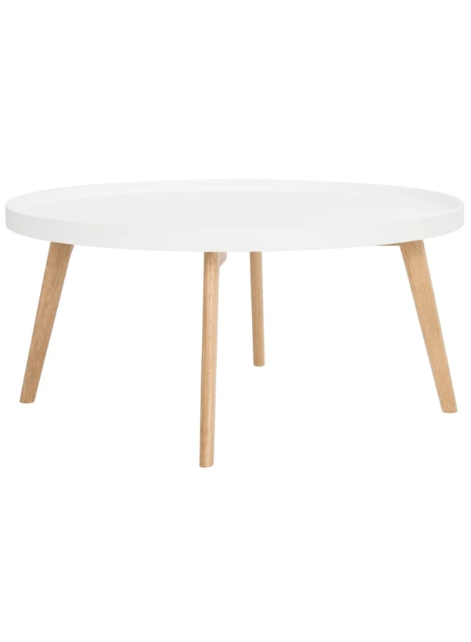 Retro RA-T30 Coffee Table 42x90x90cm - White - Image 2