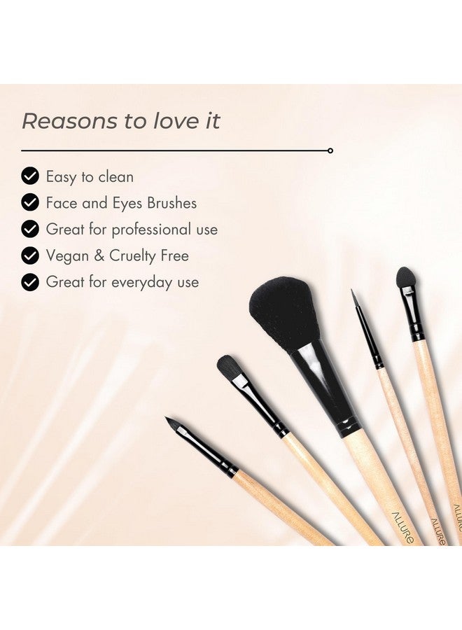 ألور مجموعة كلاسيكية من 5 فرش مكياج - Image 3