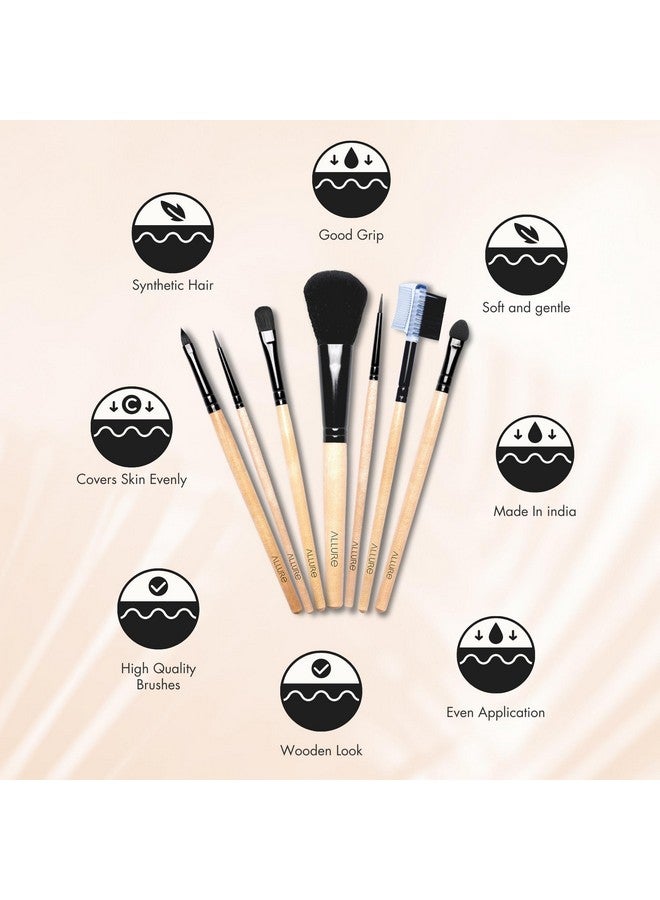 ألور مجموعة كلاسيكية من 5 فرش مكياج - Image 4