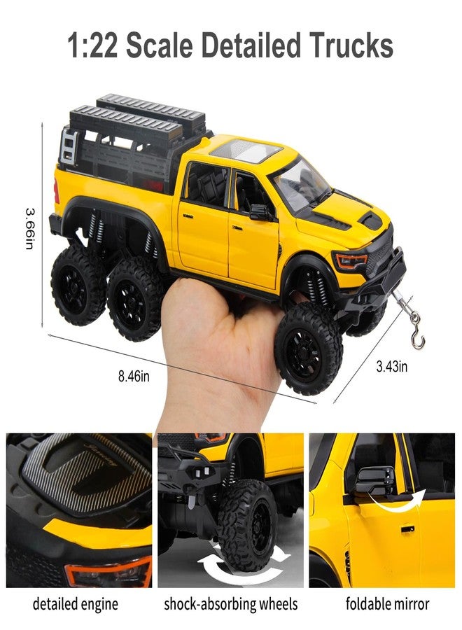 SASBSC Monster Pickup Truck Toy (Yellow) - Image 4