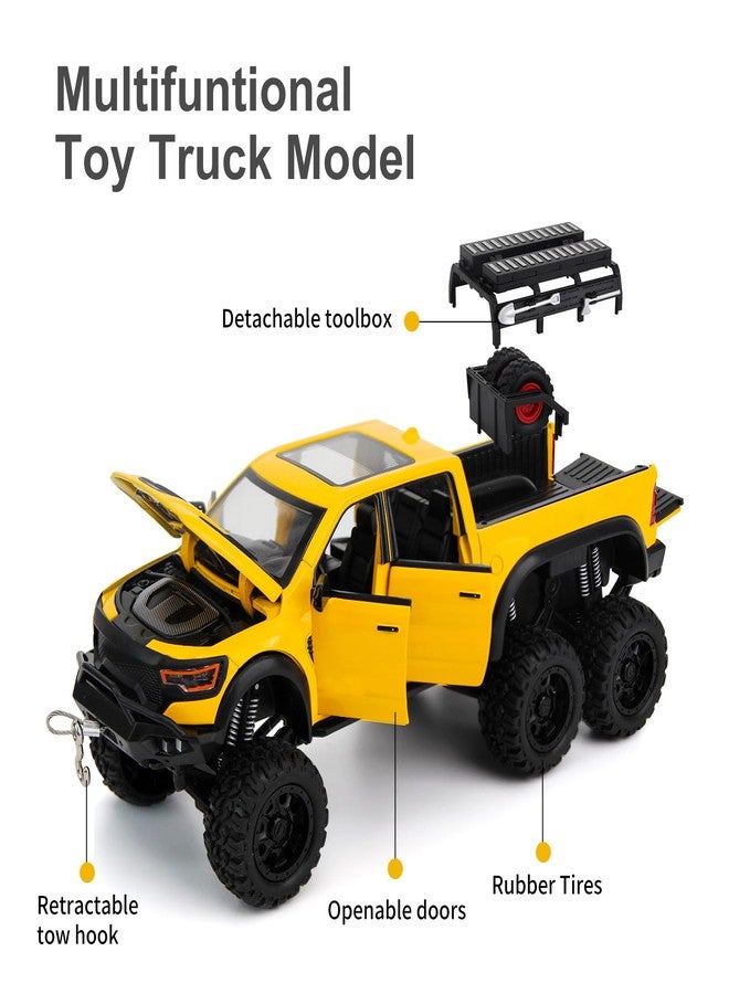 SASBSC Monster Pickup Truck Toy (Yellow) - Image 2
