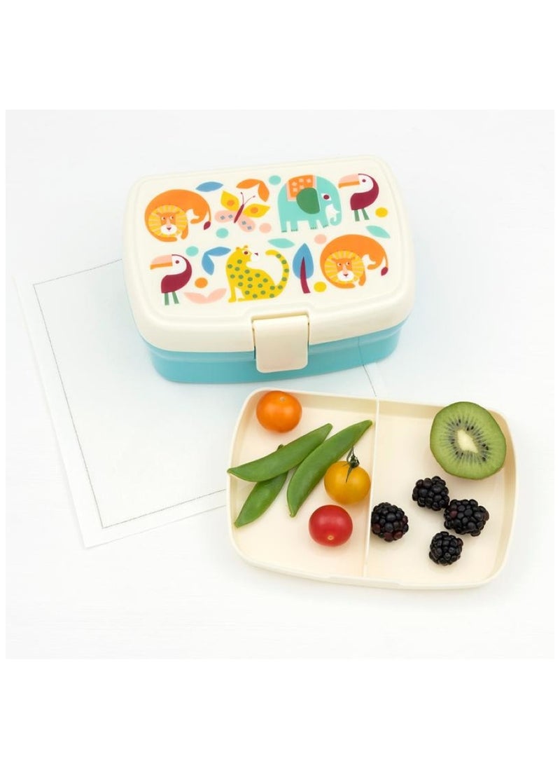 Rex London - Wild Wonders Lunch Box With Tray - Image 1