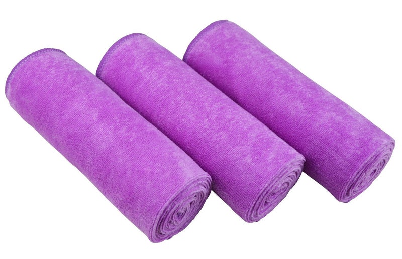 MAYOUTH 16 x 32Gym Towels for Men  Women Microfiber Sports Towel Set Fast Drying  Absorbent Workout Sweat Towels for FitnessYoga GolfCamping 3Pack Gift