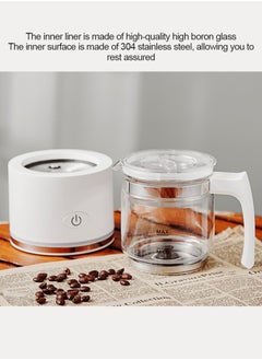 ET-LIFE 4-in-1 Automatic Cold/Hot Milk Frother Milk Warmer 600W SH01W White  - Image 3