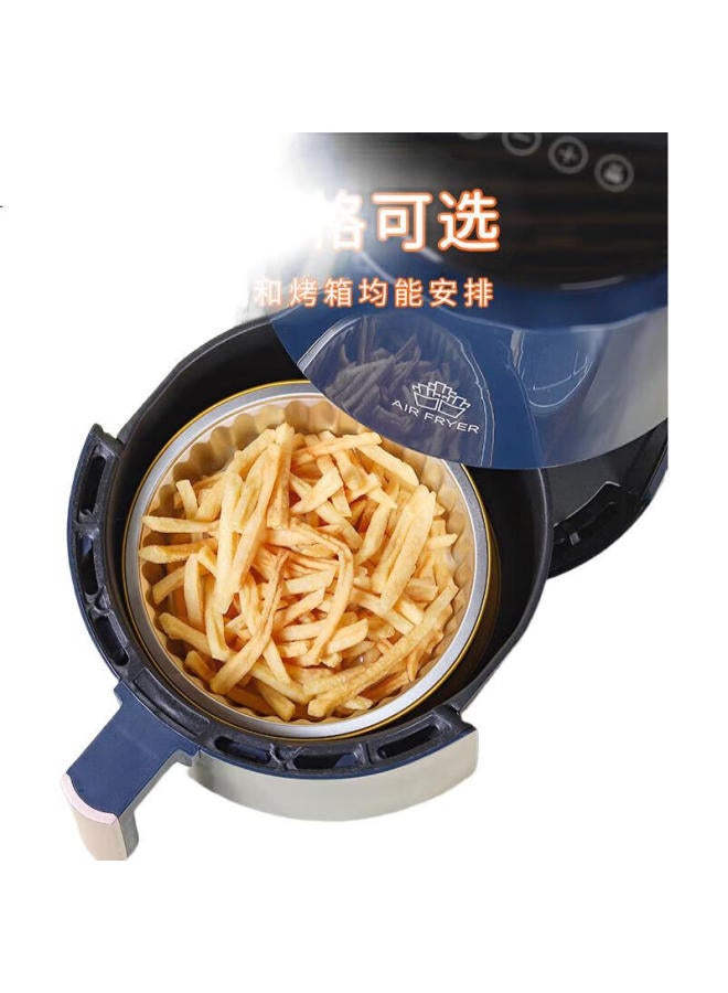 Faxilon Air Fryer And Oven-Specific Aluminum Foil Pans, Gold Thickened, 870Ml*20 Pieces, Aluminum Foil Trays, Baking Pans - Image 2