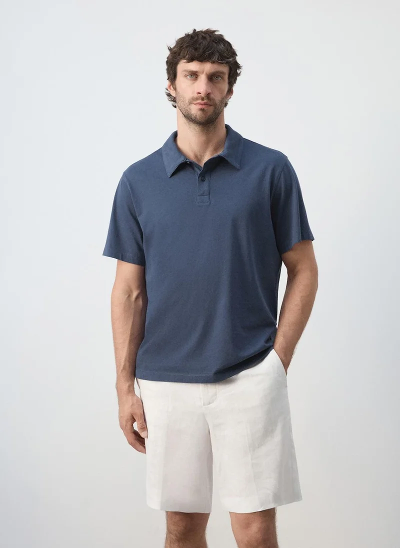 Plain 100% Cotton Polo
