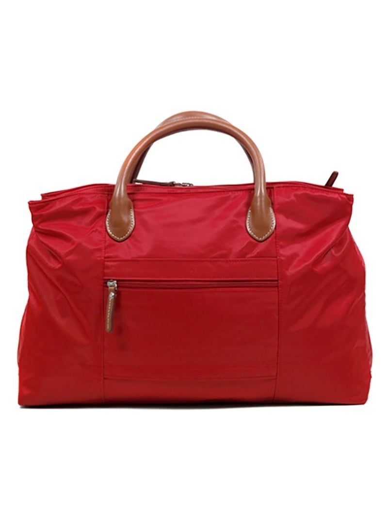 Jump Nice Large Travel Bag Cabin Size with 3 Compartments Red - Image 3