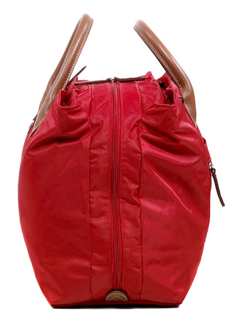 Jump Nice Large Travel Bag Cabin Size with 3 Compartments Red - Image 4