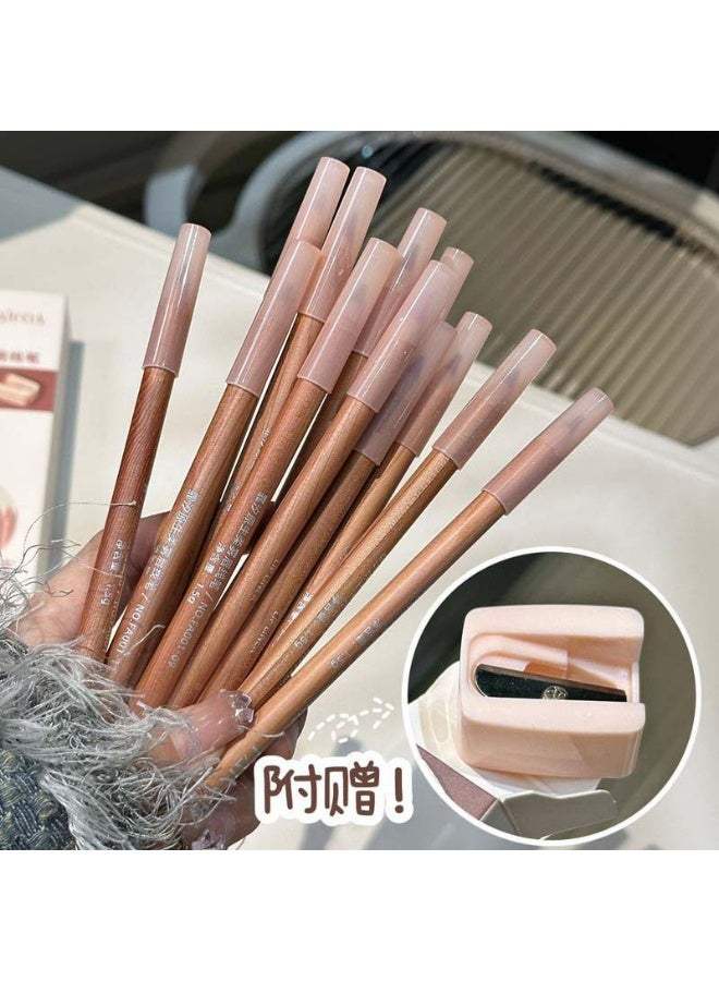 مجموعه اقلام تحديد الشفايف 12 لون - Image 2