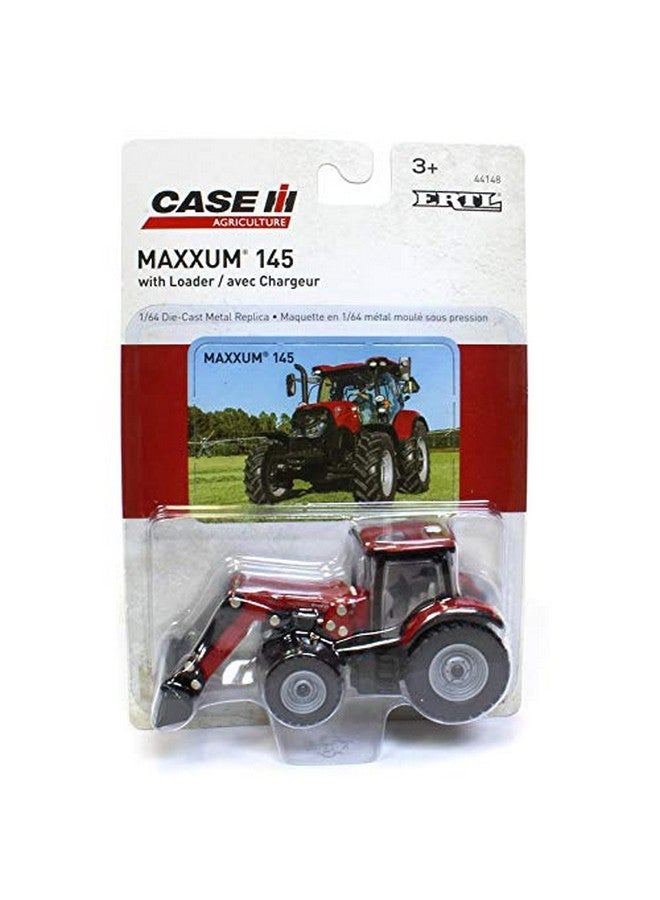 Ertl 1/64 كيس إتش 145 ماكسوم جرار مع حاملة 44148 زفن44148 - Image 3