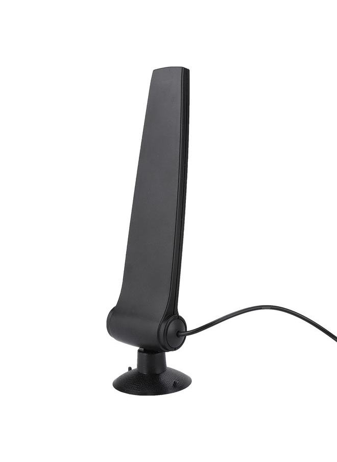 Thoraya 1pcs Black ABS High Gain Antenna 2.4G Wifi 9DB Omnidirectional Antennas  - Image 2