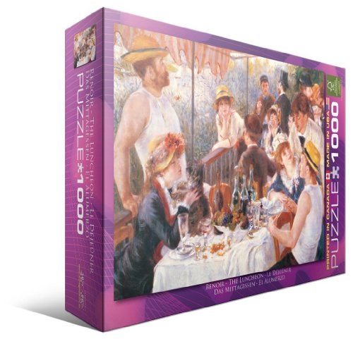 EuroGraphics Luncheon of the Boating Part by Pierre Auguste Renoir 1000 Piece Puzzle - Image 3