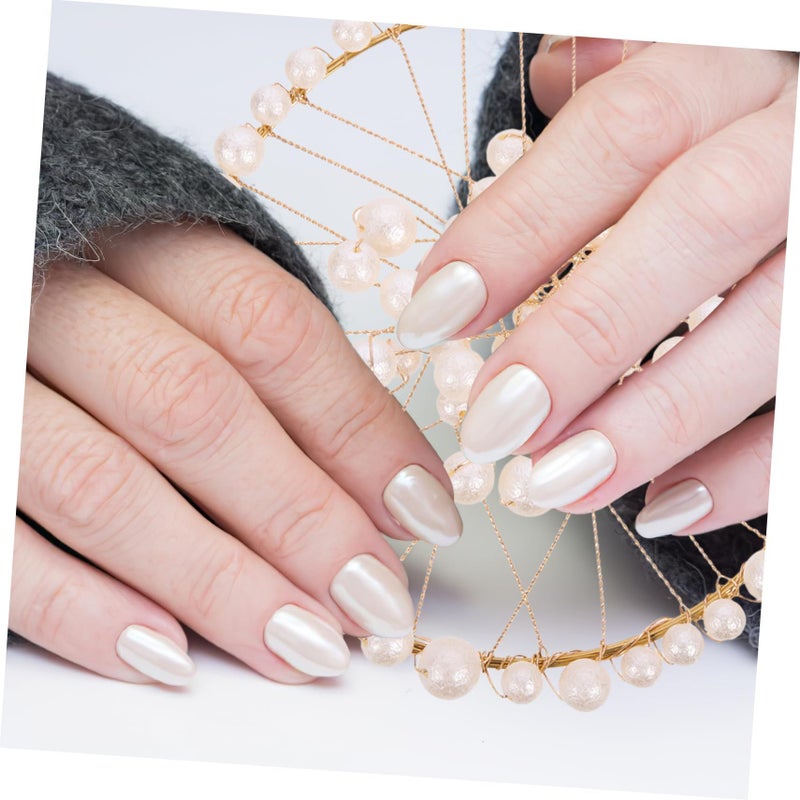 Tofficu 2pcs Pearl Decor for Nail Art Photography Lightweight Props - Image 5