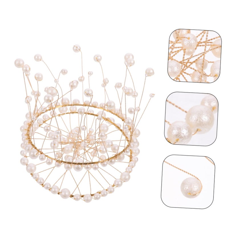 Tofficu 2pcs Pearl Decor for Nail Art Photography Lightweight Props - Image 3