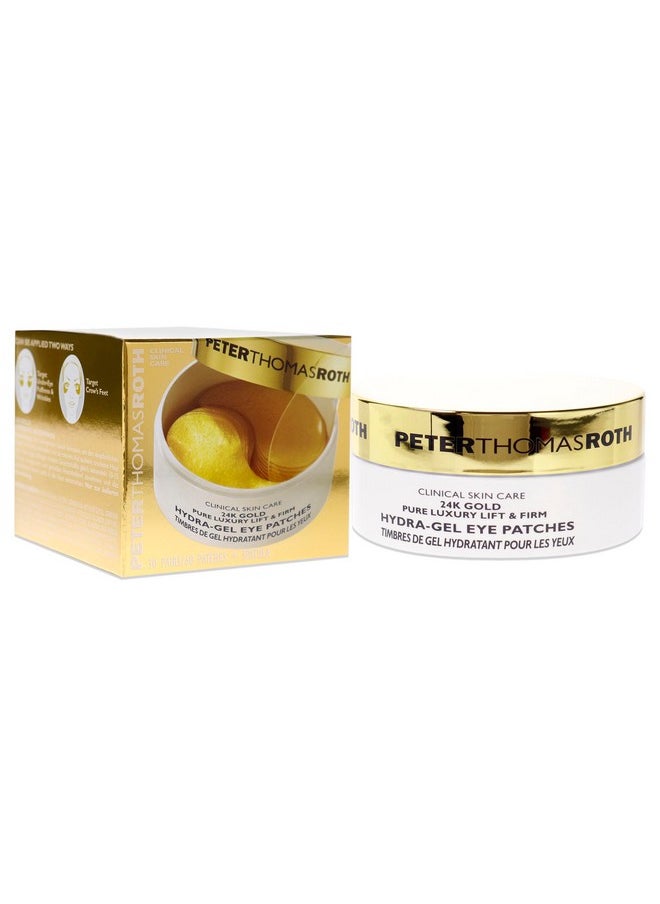 PETER THOMAS ROTH Peter Thomas Roth | 24K Gold Pure Luxury Lift & Firm Hydra-Gel Eye Patches | Anti-Aging Under-Eye Patches, Help Lift and Firm the Look of the Eye Area  - Image 3