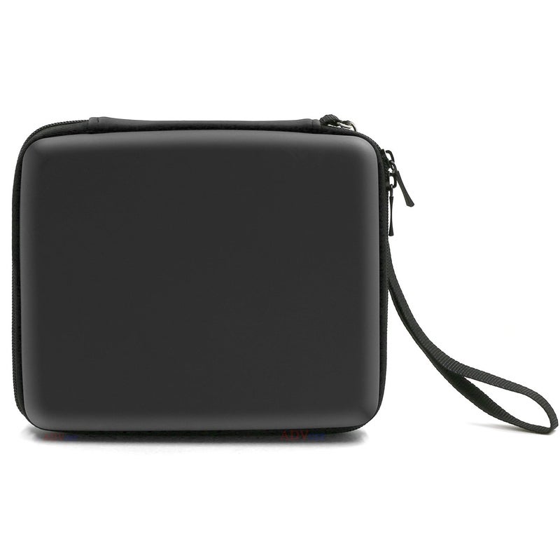 ADVcer 2DS Case, EVA Waterproof Hard Shield Protective Carrying Case with Hand Wrist Strap and Double Zipper Compatible with Nintendo 2DS (Black) - Image 5