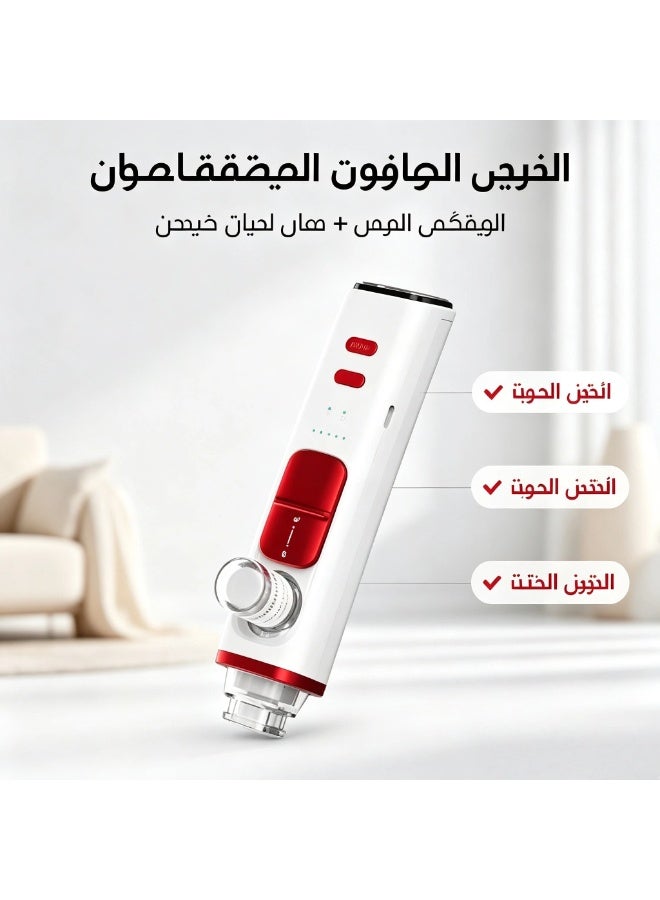 جهاز ميزوثيرابي للوجه بإبر دقيقة ضغط سلبي محمول، ماكينة حقن سيروم الوجه للاستخدام المنزلي، جهاز تجميل كهربائي بنبضات إمس لزيادة امتصاص البشرة، لتفتيح البشرة وترطيبها ومقاومة الشيخوخة وتصغير المسام - Image 4