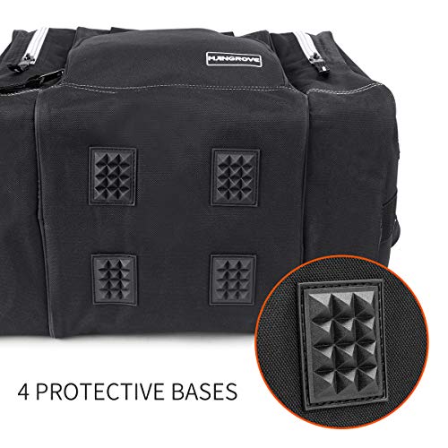 Mangrove Bowling Ball Bag for Single Ball, 2025 Bowling Bag with Plastic Ball Holder, Bowling Tote Fits Bowling Shoes Up to Mens Size 14 and Accessories (Black) - Image 4