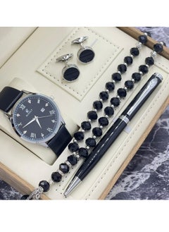 Watch A men's watch set consisting of a watch, a rosary, a cup and a pen 