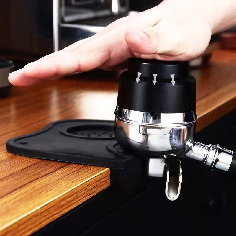 Stainless Steel Espresso Tamper - Professional 58mm Hand Press Tool - Image 1