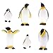 MAOMIA 6 Pcs Cute Ocean Animal Penguin Model for Kids Antarctic Realistic Penguin Figurines Collection Playset Easter Eggs Cake Toppers Christmas Birthday Gift - Image 4
