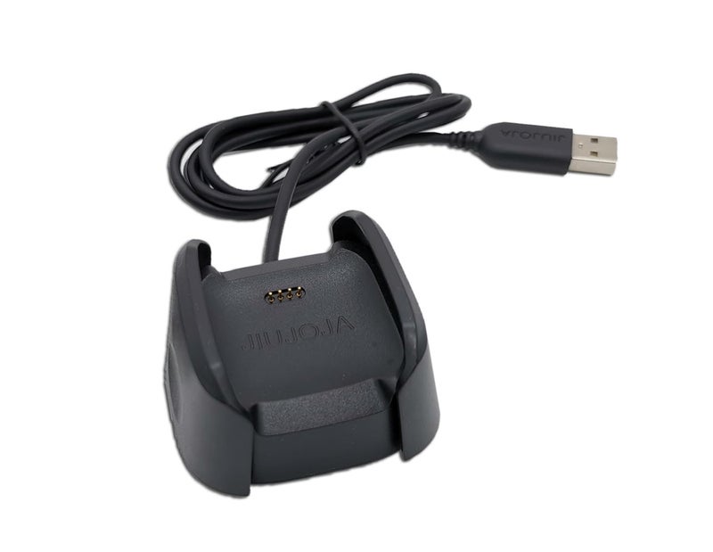 JIUJOJA Replacement Charger Dock Compatible with Fitbit Versa 2 Charger, Charging Cradle Stand Cable for Versa 2 Smart Watch - Image 1