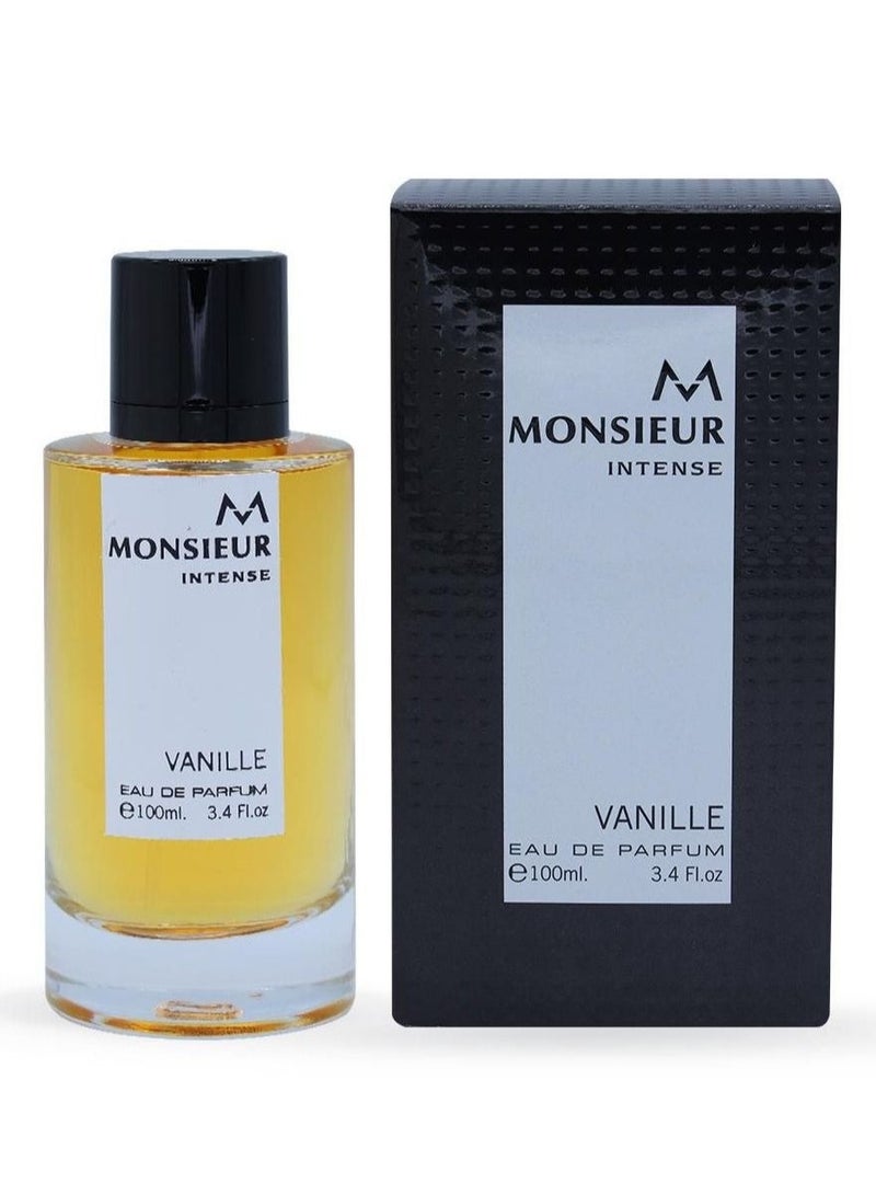INTENSE Monsieur Intense Vanille EDP 100ml - Image 2