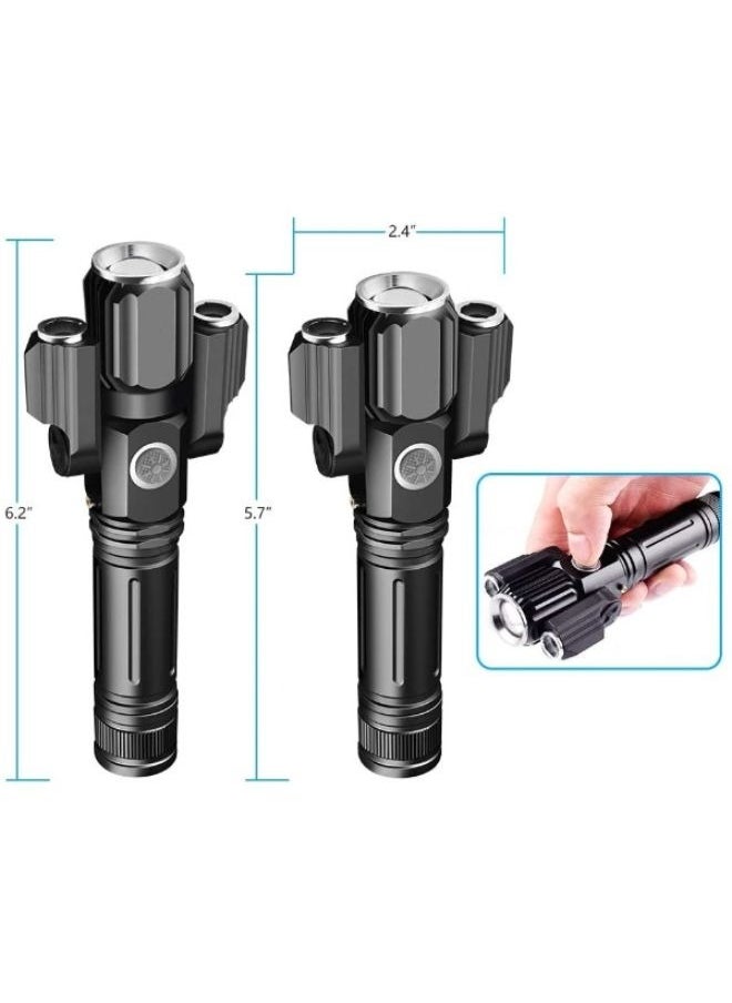 EasyLife Rechargeable Electric Torch Ultra Bright Handheld Travel Flashlight  - Image 2
