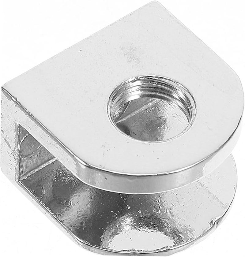 Tehaux 4 Pack Zinc Alloy Shelf Brackets Adjustable Mounting Hardware For Home Shower Doors - Image 4