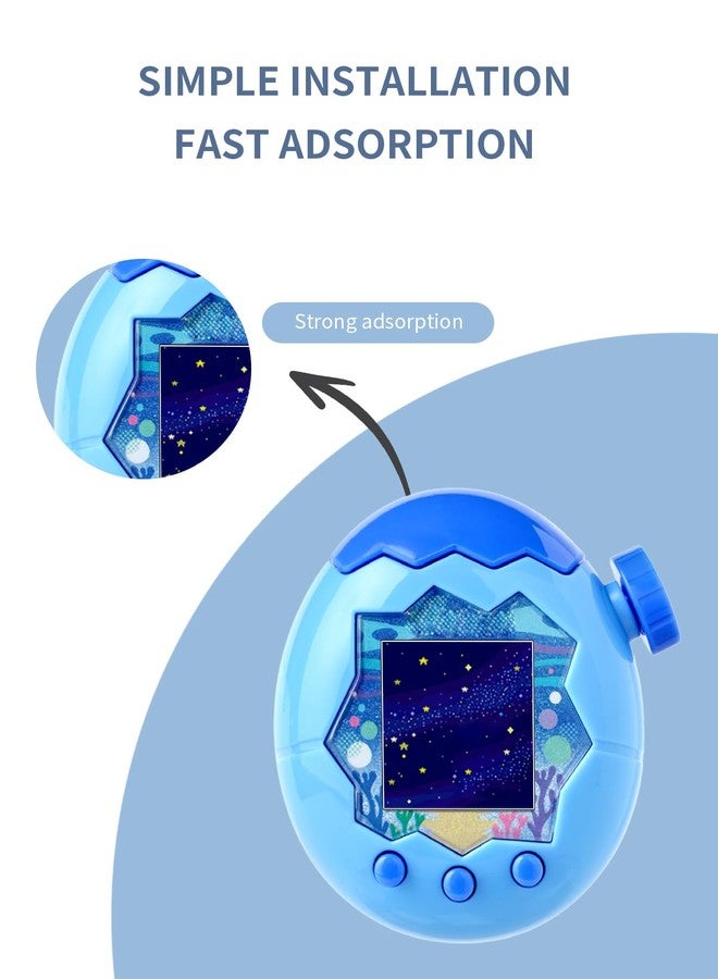 BOVUGAC [3 Pack] for Tamagotchi Paradise Screen Protector, Clear TPU Soft Film Compatible with Tamagotchi Paradise,Anti-Scratch Ultra-Thin - Image 2