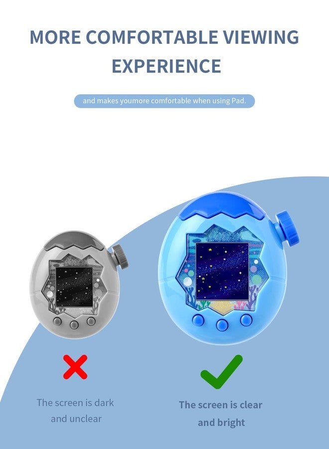 BOVUGAC [3 Pack] for Tamagotchi Paradise Screen Protector, Clear TPU Soft Film Compatible with Tamagotchi Paradise,Anti-Scratch Ultra-Thin - Image 4