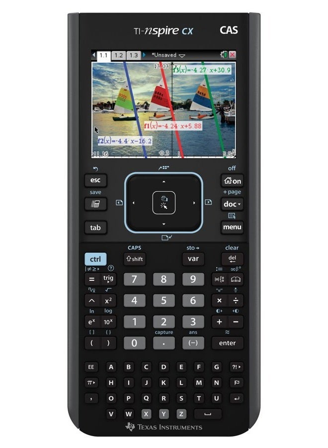 Texas Instruments Nspire CX CAS Graphing Calculator - Image 1