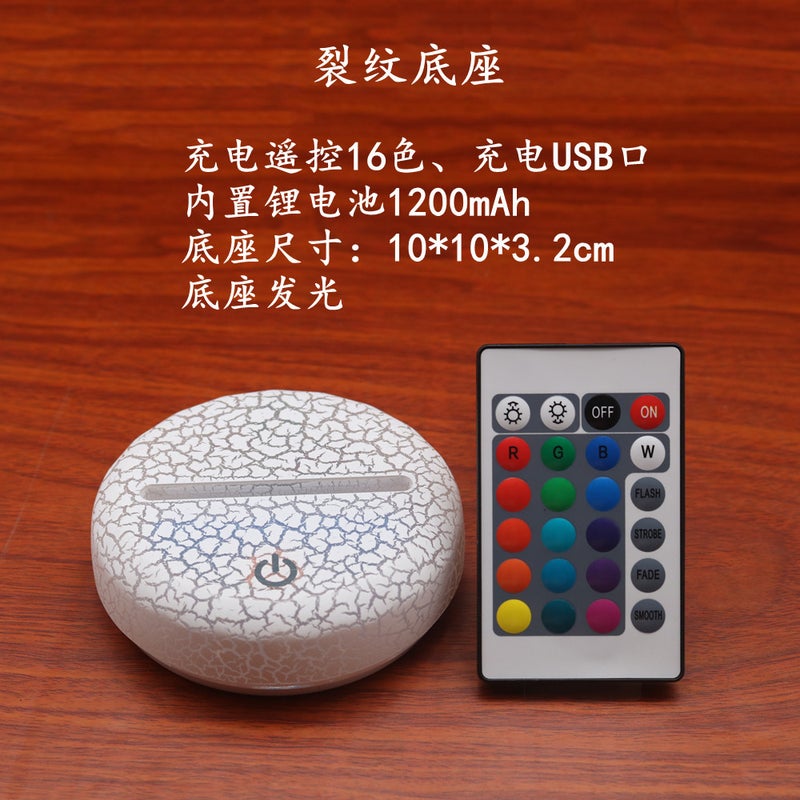 2026 New Santa Claus Colorful Gradient Light Gradient 3D Creative  Gift Light 3566 - Image 1