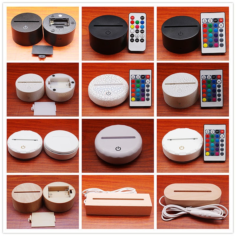 2026 New Santa Claus Colorful Gradient Light Gradient 3D Creative  Gift Light 3566 - Image 5