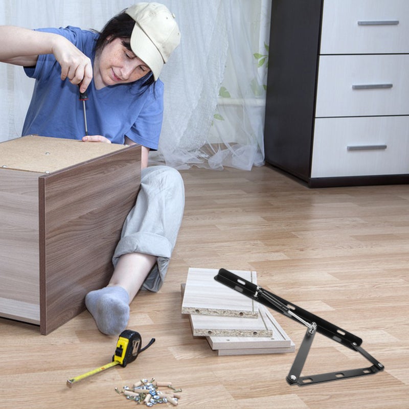 📦 مفصلات رفع سرير هيدروليكية مع هيكل متين لضبط الارتفاع بسهولة - Image 4