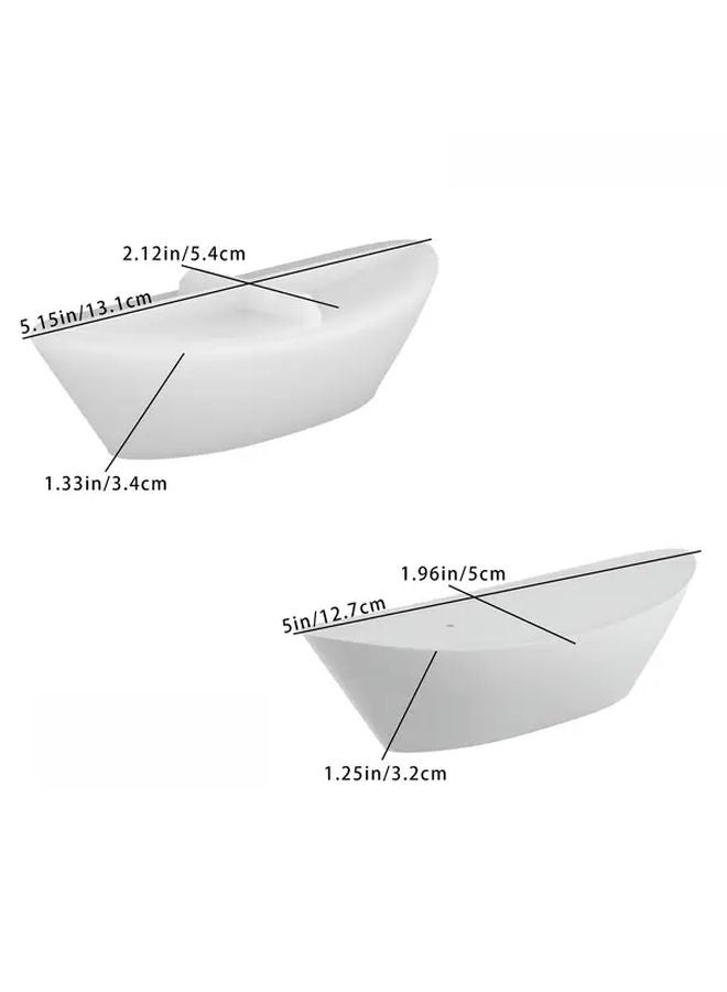 Sailboat Ornament Small Silicone Mold for DIY Nautical Crafts Candle Wax - Image 5