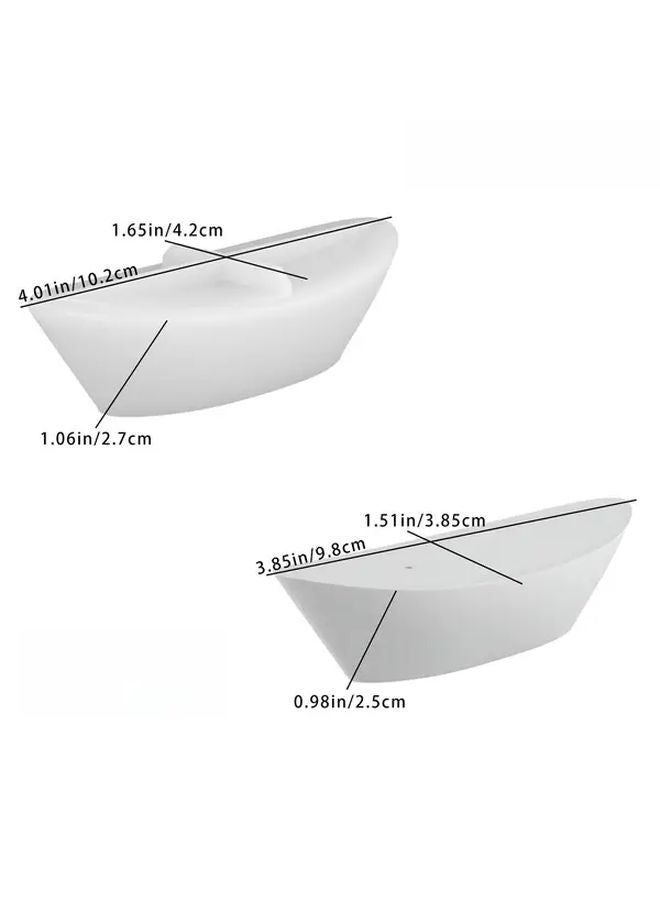Sailboat Ornament Small Silicone Mold for DIY Nautical Crafts Candle Wax - Image 1
