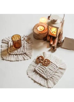 Generic Bohemian Macrame Handmade Non-Slip (White)  - Image 2
