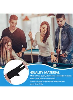 Depend 4 PCS 3 Fingers Pool Gloves Billiard Gloves Cue Shooter Pool Gloves Anti Skid Billiard Glove Left Hand Shooters Snooker Cue Sport Glove For Women Men Billiard Shooters Accessories  - Image 4