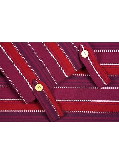 nissi - nissi Fashion Door Cotton Curtains || Pack of 2 || (Purple) - Image 1