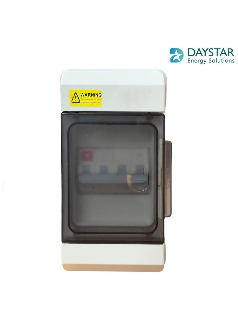 Generic Daystar Solutions PVC Plastic 63A MCB FP C Curve White with Box  - Image 2