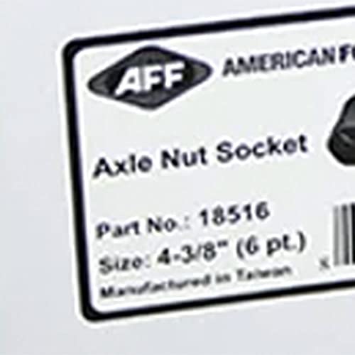AFF 4-3/8" 6 Point Wheel Bearing Locknut Socket, 3/4" Drive, 18516 - Image 2