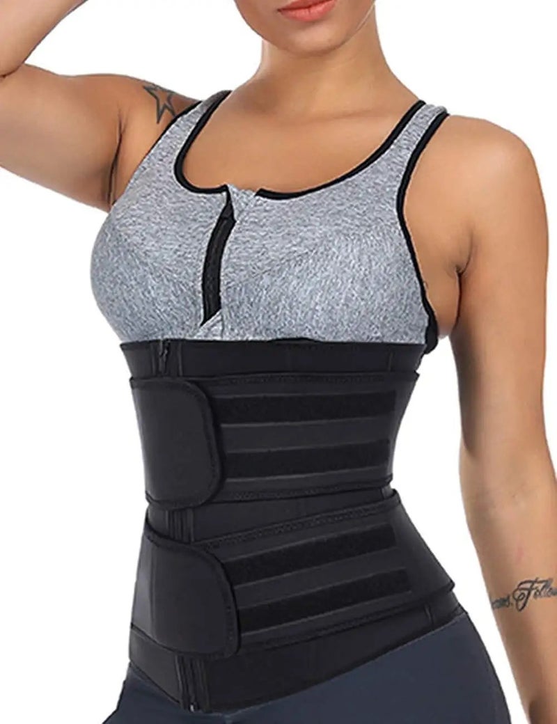 Bluejw Women's Neoprene Waist Trimmer Belt - Abdominal Compression for Exercise, Yoga, Postpartum - Body Shaper & Reinforcement - Image 5