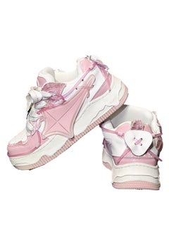 Pink and White